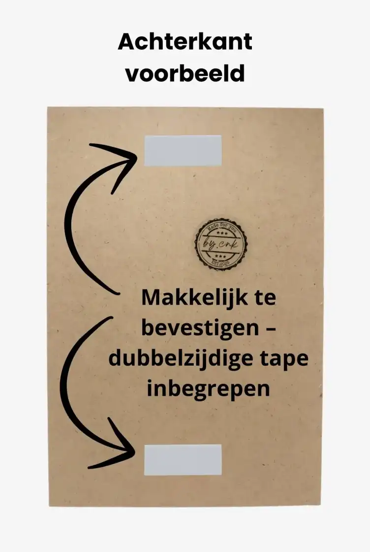 houten poster achterkant voorbeeld bycnk houten poster achterkant voorbeeld bycnk