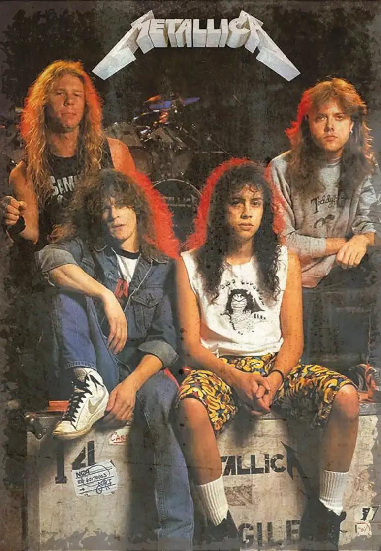 houten poster muziek metallica 2 bycnk houten poster muziek metallica 2 bycnk