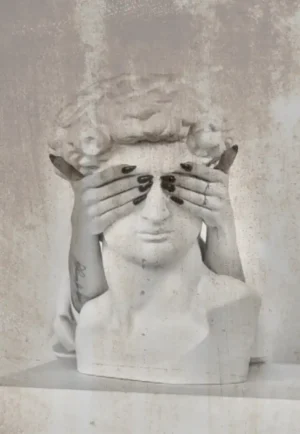 houten poster sanitaire ruimtes cleopatra bycnk