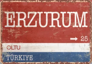 houten poster turkse collectie straatborden erzurum bycnk