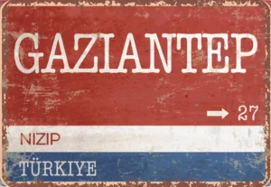 houten poster turkse collectie straatborden gaziantep bycnk