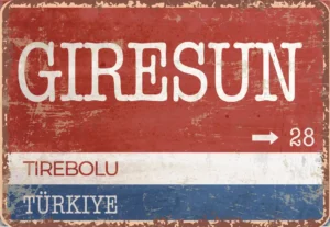 houten poster turkse collectie straatborden giresun bycnk